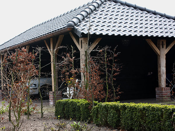 Nieuwbouw carport